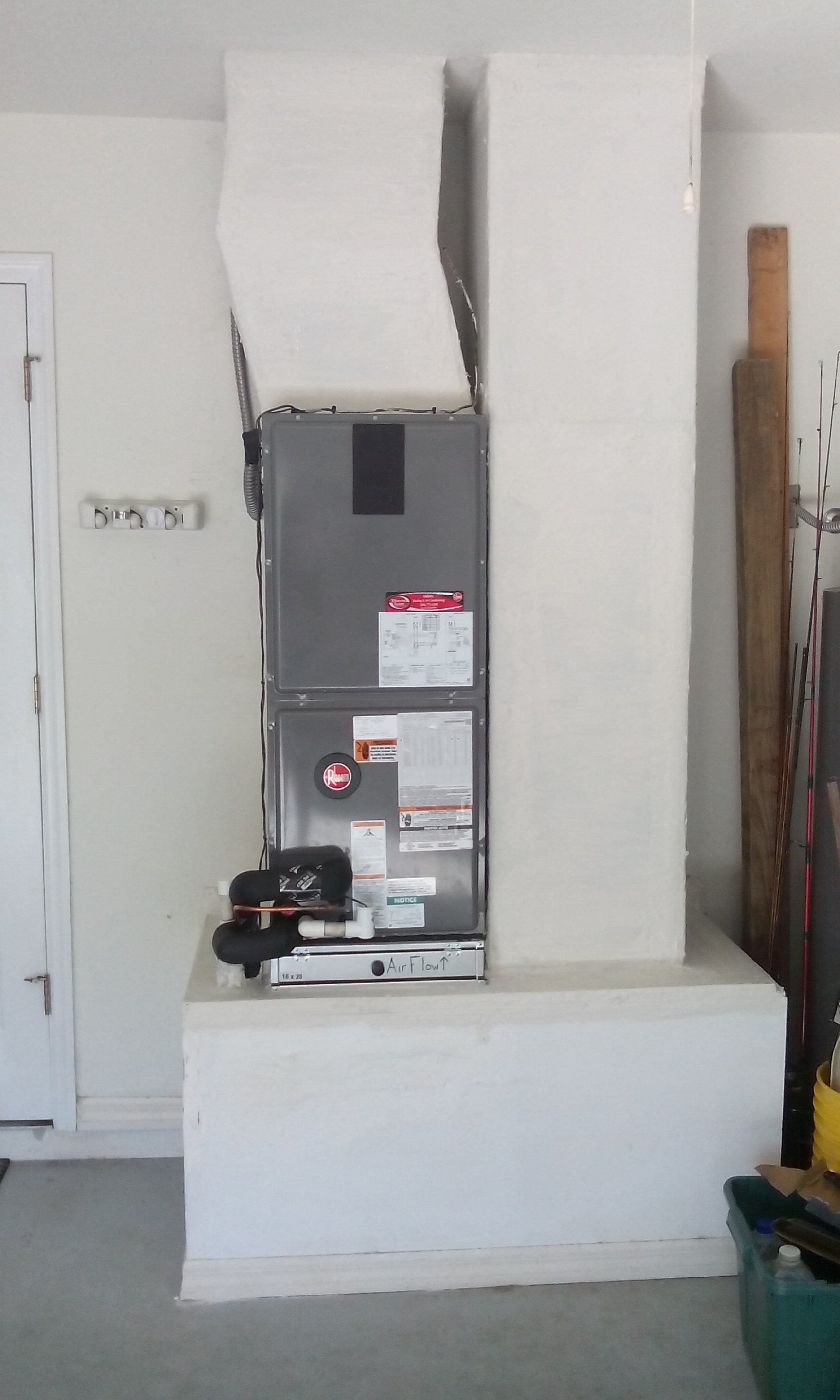 Rheem AC unit installed by Aldons Heating & Air Conditioning